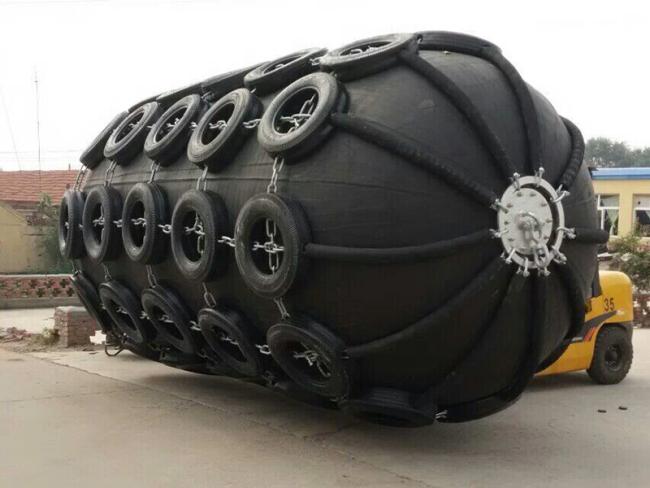Marine Black Inflatable Rubber Wharf Fender Ccs Certification 1
