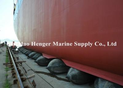 China High Buoyancy Force Heavy Lift Air Bags , Vessel Salvage Boat Lift Air Bags for sale