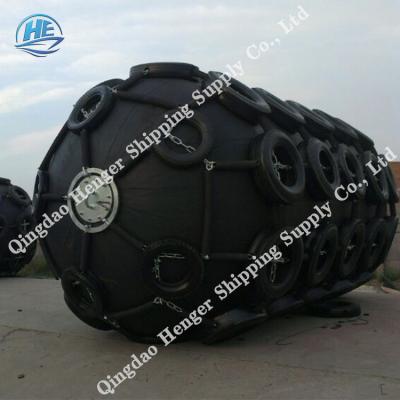 China Black Boat Rubber Fender Boat Accessories Foam Filled With CCS Certificate for sale