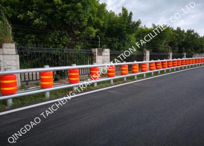 China Traffic Safety Roller Barrier Anti Corrosion Rolling Guardrail Barrier for sale