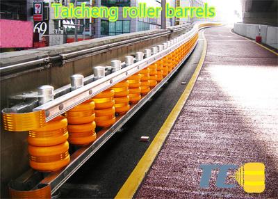 China 50m Polyurethane Safety Highway Roller Crash Barrier Guardrail System for sale