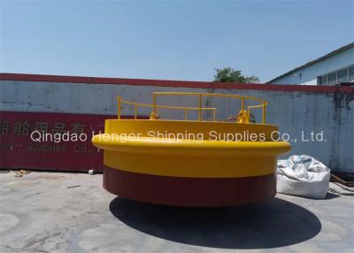 China Steel Single Boat Floating Surplus Marine Mooring Buoy Foam Filled Multifunctional for sale