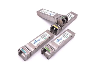 China 10GBASE-BX SFP-10G-BX20 SFP Modules Single LC SFP+ Modules for sale