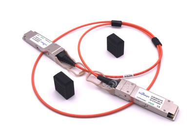 China High Performance SFP Modules 40G Base-AOC 3.3~5.5v  With 1 Meter Cable for sale