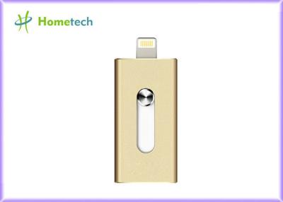 China 8 / 16 / 32 / 64GB OTG Smartphone USB Flash Drive Customized Logo for sale