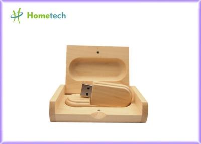 China Stick Style Wooden USB Flash Drive , USB Flash Thumb Drive 5 - 15MB / S Reading Speed for sale