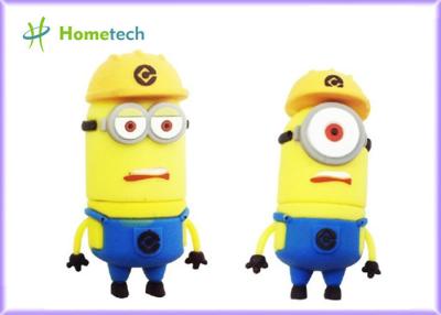 China Despicable Me 8GB Yellow Engineer Minion USB Flash Drive for sale