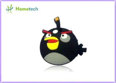 China 32GB 64GB Cartoon USB Flash Drive Black Bird Flash Memory Stick Drive for sale