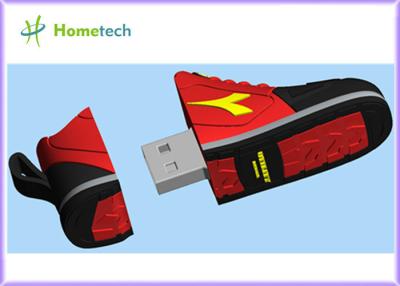China Promotional Gifts custom soft pvc rubber sport shoes custom logo stick usb flash drive for sale