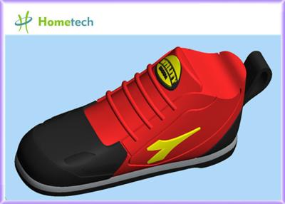 China Diviértase el LOGOTIPO de encargo del usb 4gb de memoria Flash de memoria USB 8gb del PVC de la forma de los zapatos en Italia en venta