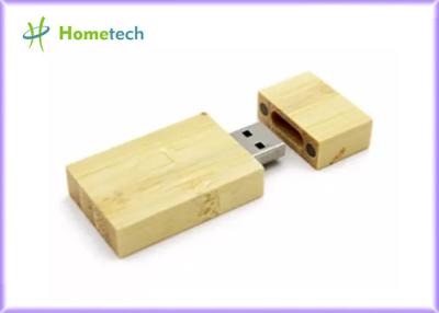 China Vara instantânea de madeira de bambu da memória da movimentação de USB 2,0 32GB 64GB para o disco de Pen Drives Photography U dos presentes de casamento à venda