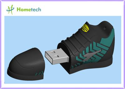 China O flash bonito de USB conduz 8GB 16GB/movimentações feitas sob encomenda Eco-amigáveis chaves feitas sob encomenda do PVC USB da sapatilha de USB à venda