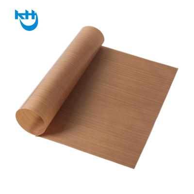 Chine Tissu en fibre de verre revêtu de PTFE sur mesure Tissu en fibre de verre revêtu de téflon 0,08-1 mm à vendre