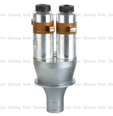 China 2800W  Double Ultrasonic Oscillator , Ultrasonic Welding Horn  For Fabric Welding Machine for sale
