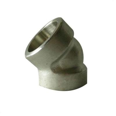China Ansi B16.11 9000lbs Stainless Steel Forged Fittings Pipe Elbow for sale