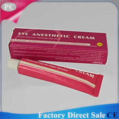 China Topical 10g Fast Pain Relief Cream Eye Numb Painkiller Cream For Eyebrow Eyeliner Tattoo for sale