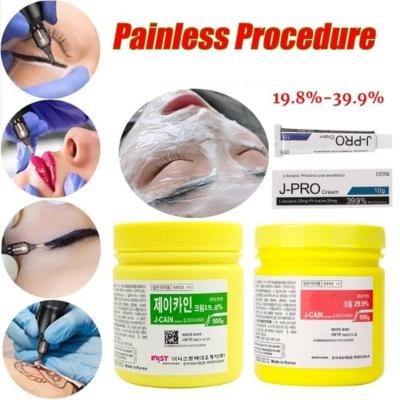 China Wholesale 500g J-Cain Tattoo Pain Stop Cream Pain Killer Numb Anaesthetic Cream For Permanent Makeup for sale