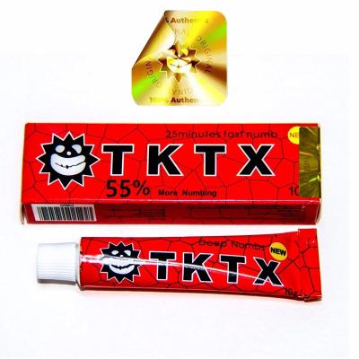 China 10g Red TKTX55% Anaesthetic No Pain Numb Cream Painless  Pain Stop Cream Pain Relief Cream For Tattoo Permanent Makeup for sale