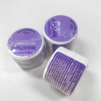 China Instant Makeup Tattoo Pain Relief Cream Anesthetic Numb Skin Fast No Pain Cream for sale