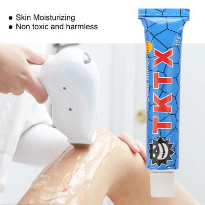China Blue TKTX 40% Anaesthetic Numb Cream Pain Relief Pain Stop Pain Killer Painless Cream For Permanent Makeup for sale