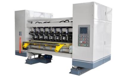 China Full automatic NC computer thin knife slitting and creasing machine for sale