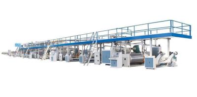 China 3/5/7 ply Full automatic corrugated cardboard production line for sale