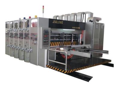 China JLA Full automatic high speed flexo printer slotter die cutter stacker machine for sale