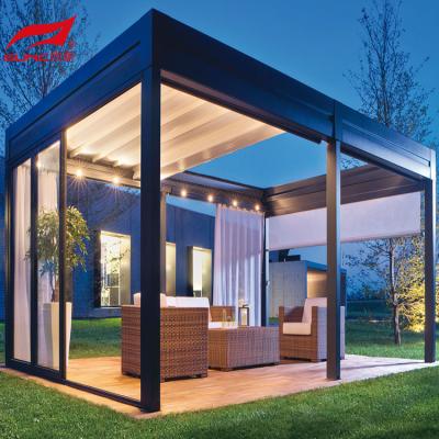 China Bioclimatica motorizó el jardín de aluminio al aire libre de la casa de la prenda impermeable del toldo de la pérgola en venta