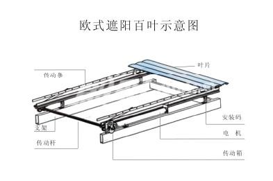 China Lumbrera horizontal vertical de la prueba del tiempo, control de aluminio de Sun del Louvre del tiempo en venta