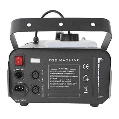 China Portable Vertical Fog Machine / LED Light Fog Machine Wire Control Mode for sale