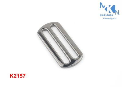 China Fashion Style Metal Strap Slides , Metal Slide Adjuster 38mm Inner Size for sale
