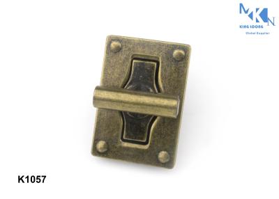 China OEM Or ODM Bag Twist Lock Anti - Brass Color Purse Twist Lock Closure for sale