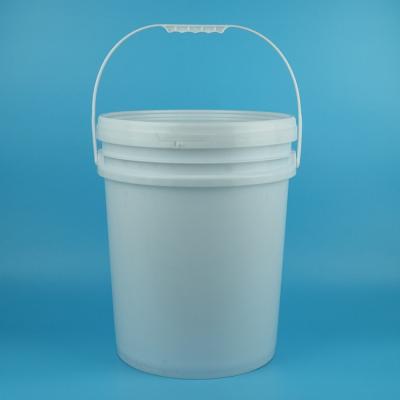 China 18kg Latex Paint Plastic Packing Bucket With Lid en venta