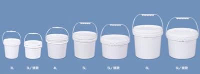 China Food Storage Plastic Bucket With Woven Bag PE Bag Packaging en venta