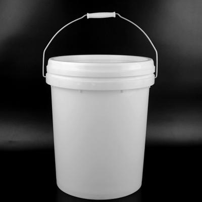 China 22kg Latex Plastic Drum With Lid And Handle for sale