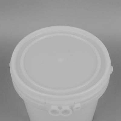 China Food Industry Plastic 33oz 1L Paint Pail With Lid , Empty Ice Cream Bucket for sale