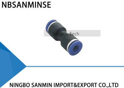 中国 PUCのタイプ空気の適切な空気プラスチック適切な管継手のコネクターの圧縮機の管連合まっすぐなSanmin 販売のため