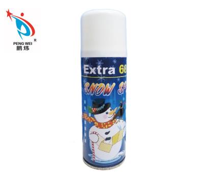 China 250ML Multiscene Non Toxic Fake Joker Snow Spray Harmless For Christmas Tree for sale