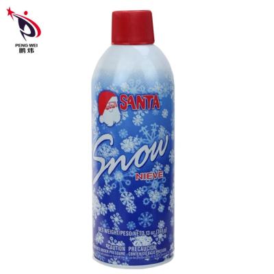 China 9OZ Harmless Santa Artificial Spray Snow Multifunctional Disposable for sale