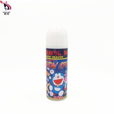 China 250ml Festival Artificial Snow Spray For Trees Tinplate Material for sale