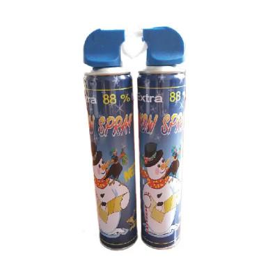 China OEM Multipurpose Artificial Snow Spray For Christmas Trees Tin Material for sale