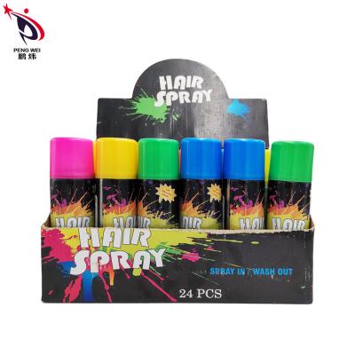 China 250ml Temporary Hair Color Sprays Nontoxic Durable For Halloween for sale