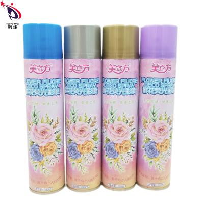 China Multiscented Fresh Flower Paint Spray 250g Harmless Multipurpose for sale