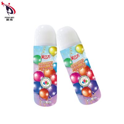 China Multipurpose Balloon Shine Spray Nontoxic Practical For Christmas for sale