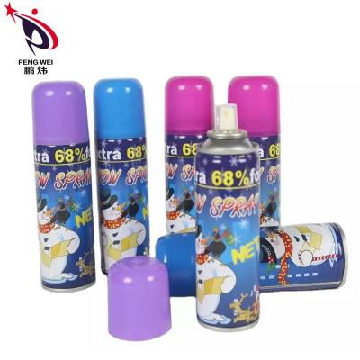 China Christmas Carnival Snow wedding party spray Artificial Joker Snow Spray 52*115MM for sale
