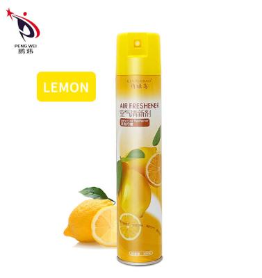 China Orange Fragrance Air Freshener Spray 360ml Long Lasting for sale