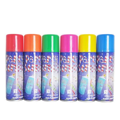 China Manufacturer party streamer spray foam silly string party color string spray for party celebration for sale