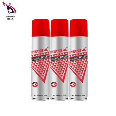 China Light Hold Quick Dry Hair Spray No Damage Superfast Instant Alcohol for sale