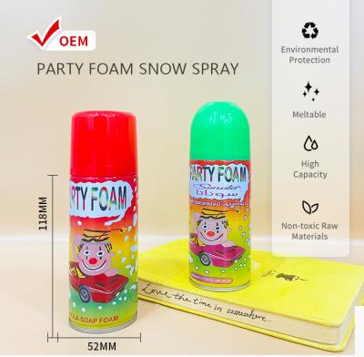 China Holiday Christmas Tree Decorating Party Snow Spray 45g  Customized for sale