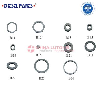 China injector adjustment shims B21 copper washer shims for cummins injector washers fuel pump parts washer for sale